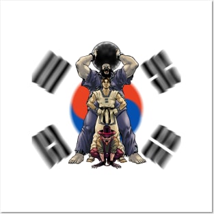 KoF Korea Team Posters and Art